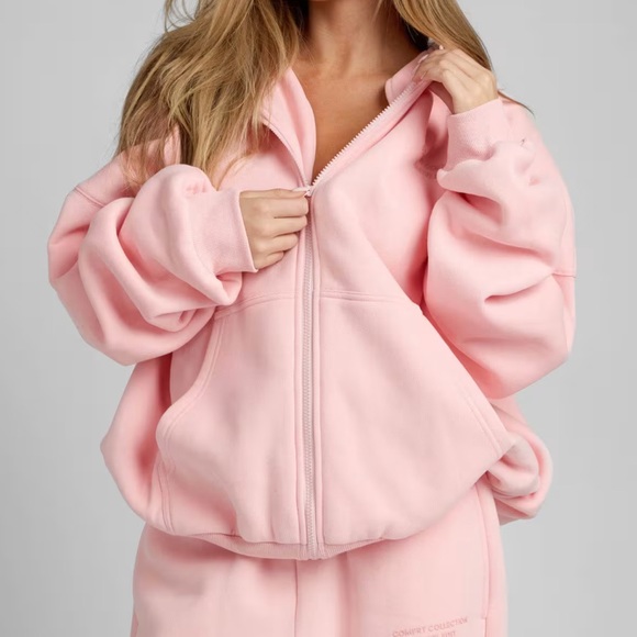 Comfrt Bubblegum Zip Hoodie - Picture 1 of 3